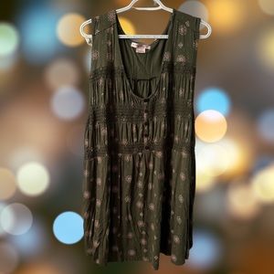Like new 5X Sleeveless elasticized tunic
